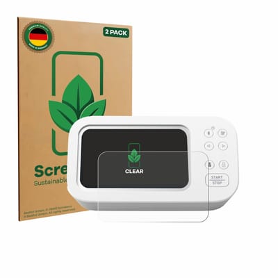 2 Stuks Screenprotector voor Omron X7 Smart AFib HEM-7380T1-EOSL - Hoogwaardige Beschermfolie transparant