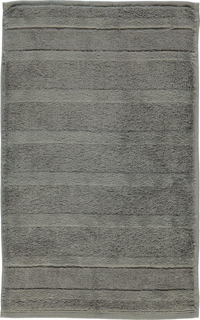 Cawo Noblesse2 Uni Gastendoekje - Grafiet 30x50