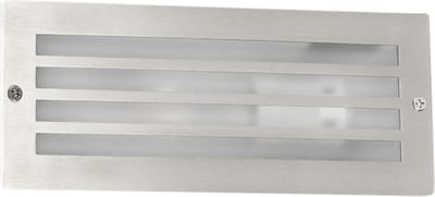 QAZQA hurricane - Moderne Wandlamp voor buiten - 1 lichts - L 233 mm - Staal - Buitenverlichting