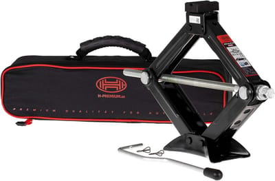UltraLift Auto Scissor Jack 1.5 Ton - Hoogwaardige Hefgereedschap voor SUV en Voertuigen