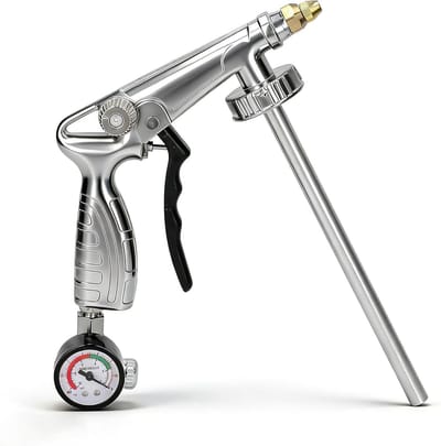 Professionele Spuitpistool voor Ondercoating, Aluminium Spuitpistool voor Roestbescherming, Chassis Coating en Truckbed Lining Applicator met Hoge Precisie en Gebruiksvriendelijkheid