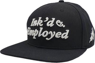 Lauren Rose - Ink'd & Employed - Snapback Pet - One Size -Zwart