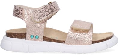 BunniesJR 226422-794 Meisjes Platte Sandalen - Beige - Imitatieleer - Klittenband