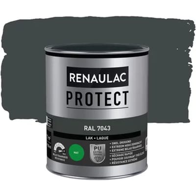 Renaulac Protect - Mat - Verkeersgrijs B Ral 7043 - 750ml