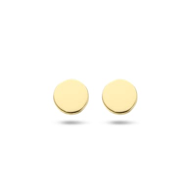 Sparkle14 Oorknoppen Rond 4 mm - Goud