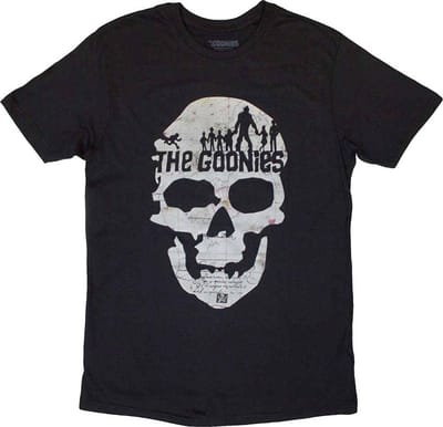 The Goonies - Skeleton Heren T-shirt - S - Zwart