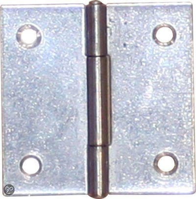 RVS Scharnier - 70 x 70 mm