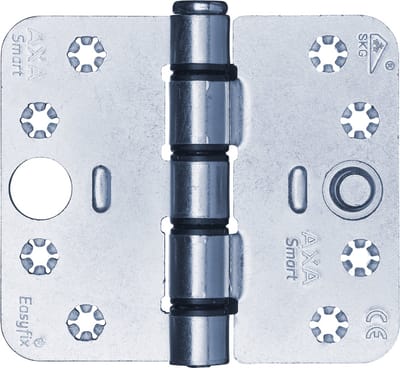 Scharnier - Gegalvaniseerd - Staal - Axa - AXA Smart veiligheidssronde hoek 89x102mm staal gegalvaniseerd
