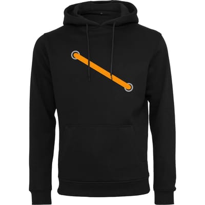 Mister Tee - Laces Hoodie/trui - XS - Zwart