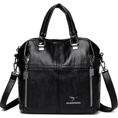 Nieuwe Damesrugzak met Grote Capaciteit Modieus Veelzijdig Casual Eenvoudig Retro Eénschouder Crossbody Rugzak