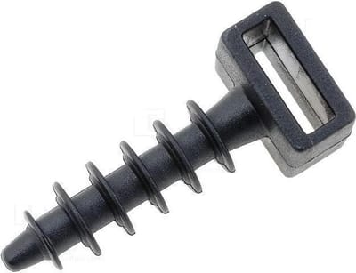 10 stuks Tie wrap houder -31mm - Kabelbinder slagplug, muurplug CH-6