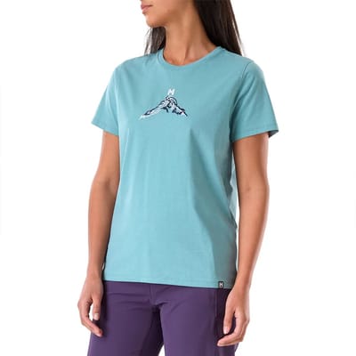 Millet Cimaï Climb T-shirt Met Korte Mouwen Blauw S Vrouw