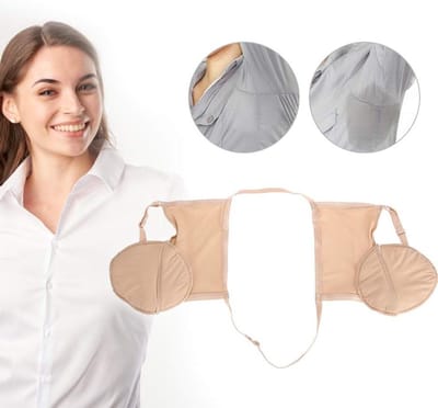 Wasbare zweetkussens voor onderarmen en oksels, absorberende katoenen pads, herbruikbaar en comfortabel