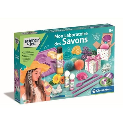 Mon laboratoire des savons - Clementoni - Science & Jeu - Jeux Scientifiques