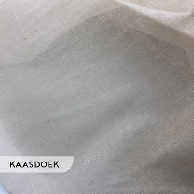 Kaasdoek - 10 meter - 1.60m breed - Ongebleekt katoen - op rol geleverd
