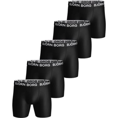 Björn Borg Sports Microfiber Boxershorts Heren (5-pack) - Maat L