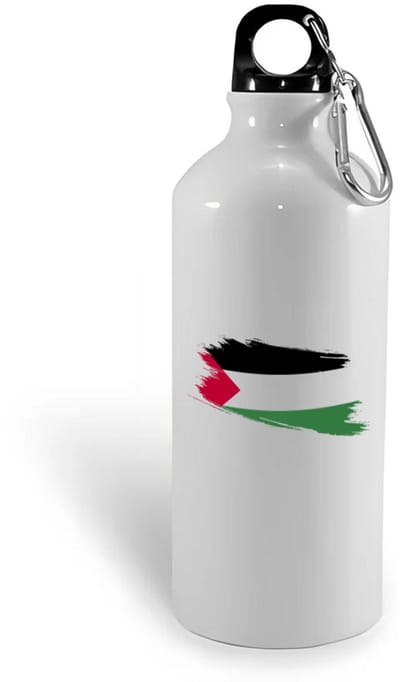 Hacebo® - Palestina vlag waterfles - Palestina - mensen die liefde willen geven aan Palestina - degene die van Palestina houden - supporten - oorlog - verjaardagscadeautje - gift - geschenk - kado - water fles - 400ML
