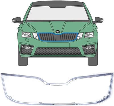 Frame van de grille voor Skoda Octavia III 2017-2020