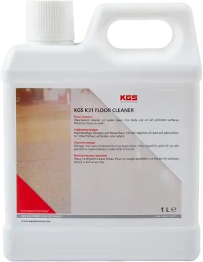 KGS - K31 - Floor Cleaner - vloerreiniger - voor dagelijks gebruik op alle gepolijste stenen of keramische oppervlakken.