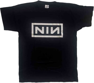 Nine Inch Nails - Classic Logo Heren T-shirt - 2XL - Zwart