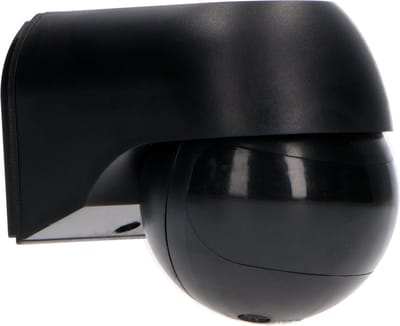 LED's Light 2-in-1 Bewegingsmelder met 12 meter bereik - Voor binnen & buiten - Wandmontage - Zwart - Bewegingsmelders - Bewegingssensor inbouw
