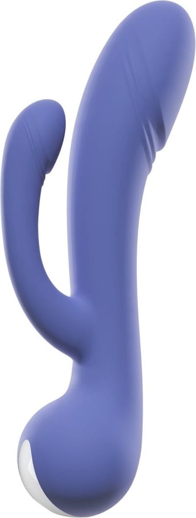 AWAQ.U Vibrator 04 G-spot en Anaal Stimulator - Ideaal Gebogen G-spot Vibrator met Krachtige Motor - Anaal Vibrator met Zijdezachte Structuur en 10 Vibratiestanden 22 cm
