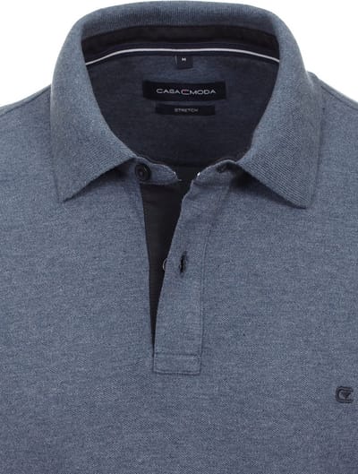 Casa Moda Polo Shirt Comfort Fit Effen Stretch 004470-126 - XXL