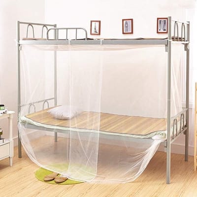 Dailygoods- Klamboe 1 Persoons - Duurzaam Polyester - Muggennet - Insectenbescherming - Eenvoudige Installatie - Afmeting 190x90x150cm