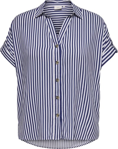 ONLY CARMAKOMA - CARYASMIN SHIRT S/S WVN NOOS Dames Blouse