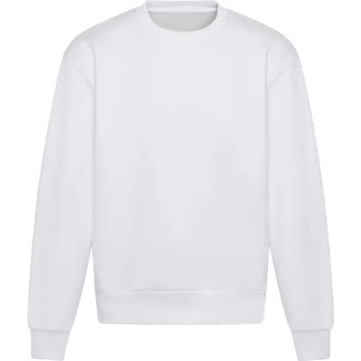 Just Hoods - Signature Heavyweight Sweater - Arctic White maat XXL