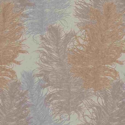 VEREN BEHANG ROESTBRUIN TAUPE VLIES 222738