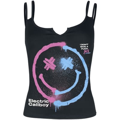 Electric Callboy Top - Fuck Boi - M tot 4XL - voor Vrouwen - zwart