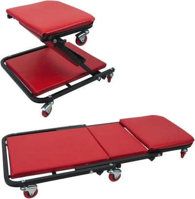 Verrijdbaar Ligbed Met Klapstoel 1040x490 mm