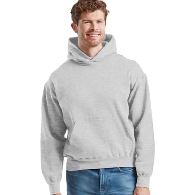 Fruit of the Loom heren superkatoen heather hoodie (Atletische Heide)