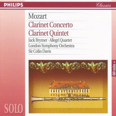 Jack Brymer, London Symphony Orchestra, Sir Colin Davis - Mozart: Clarinet Concertos (CD)