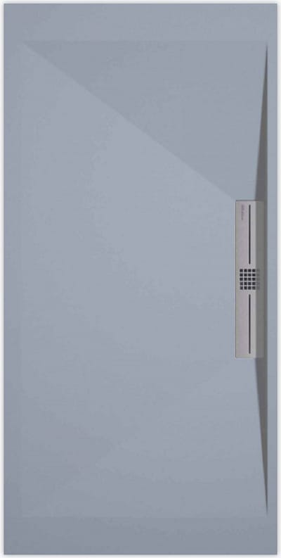Sanifun douchebak Stone Side Gray Smooth 1000 x 900 S