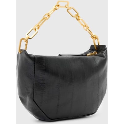 AllSaints Madea Mini Eel Bag Black Taglia: OS | Borse a mano Outlet | Donna | Nero