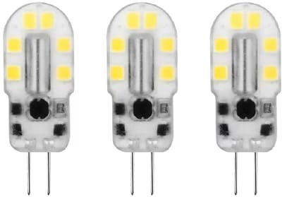 Avide G4 LED Insteeklamp 2W 12V - 3000K - 200lm - LED Lampjes Insteek - Warm wit licht - Vervangt 21W lamp - 3 stuks