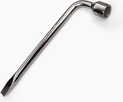 Heavy Duty L-vormige wielsleutel - 21mm Heavy Duty Lug Hex Moer Bolt Socket Sleutel voor Auto Truck Band Repareren