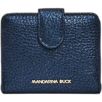 Leren gecraqueleerde portefeuille voor vrouw Mandarina Duck