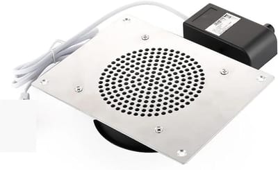 Nagelstofzuiger - Nagel Ventilator - Manicure Salons - Krachtige Zuigkracht - 9W - Zilver