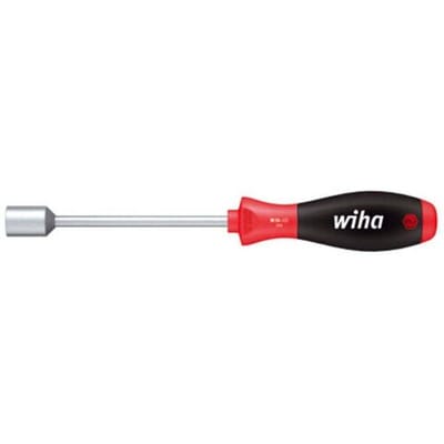Wiha Dreikant-Steckschlüssel M5x125mm Mit Soft-Finish Griff Driehoekige schroevendraaier Werkplaats Grootte M5 Koplengte: 125 mm