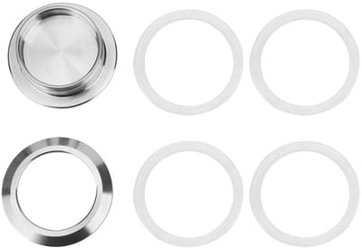 MTTproducts- Deurklink Vergrendeling - Ronde Deurklink - Roestvrij Staal - Voor Glazen Deur - Douchedeur - Afmetingen 6x2.4cm
