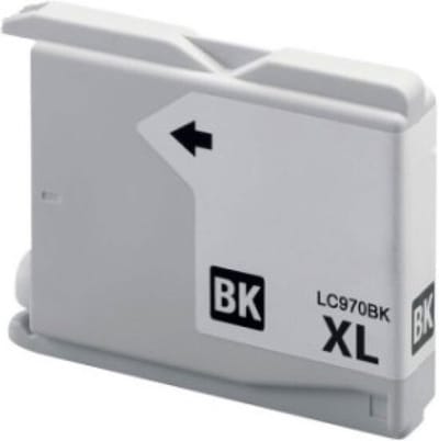 LC-970 XL Cartridge Zwart - Huismerk inkrcartridge compatible met Brother DCP 130C \ DCP 330C \ DCP 350C \ DCP 357C \ DCP 540CN \ DCP 560CN \ DCP 750CW \ DCP 770CW \ MFC 240C \ MFC 3360C \ MFC 440CN \ MFC 465CN \ MFC 5460CN \ MFC 5860CN \ MFC 660CN