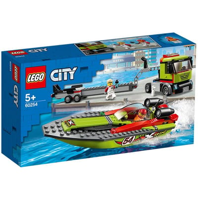 LEGO City Race Boat Transporter 60254
