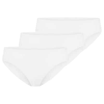 Schiesser Dames slip / onderbroek 3 pack Invisible Light