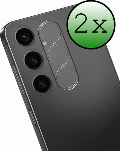 Camera Lens Protector - 2 Stuks Geschikt voor Samsung Galaxy S24 - Camera Screenprotector Beschermglas - Gehard Glas - Tempered Glass - Screen Protector