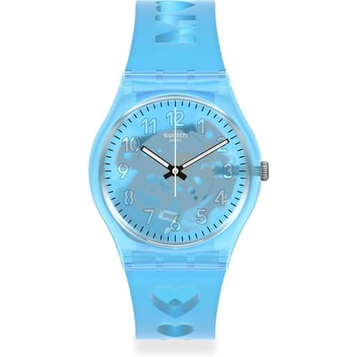 Swatch SWATCH MOEDERDAG GZ353 Blauw Polshorloge gray