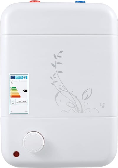 Kleine Warmwaterboiler - Ondertafelapparaat - Direct Warm Water - Drukbestendig Ontwerp - 8 Liter 1500W - Wit