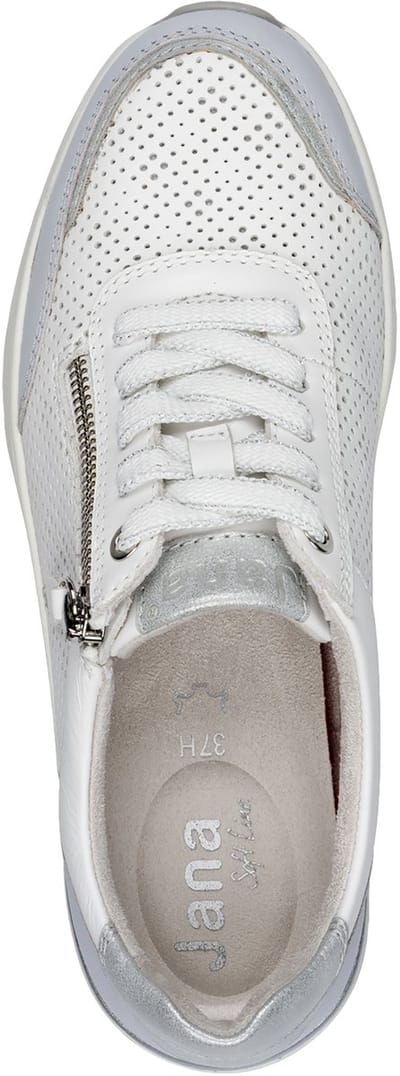 Lage leren sneakers